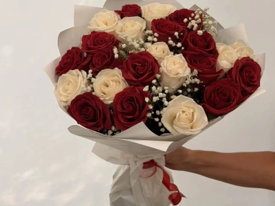 Букет «Алое сердце»