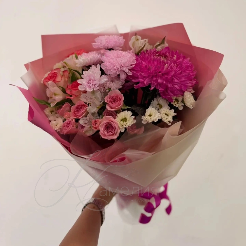 Букет сборный &laquo;Сентябрьский роман&raquo;
